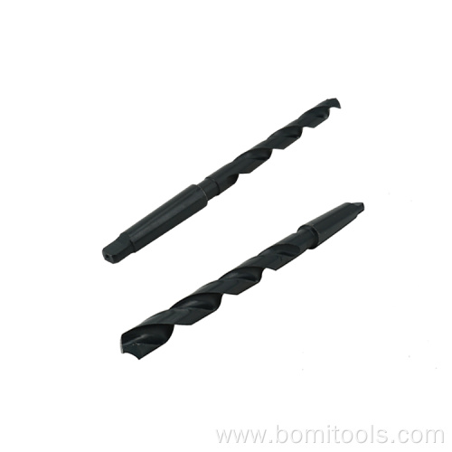 HSS Morse Taper for Metal Drilling drills black